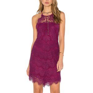 Free People She's Got It Raspberry Slip Dress